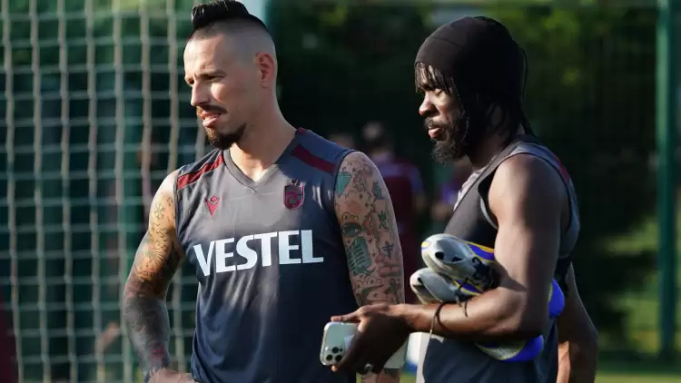 Hamsik, Uğurcan ve Abdülkadir Ömür kampa katıldı