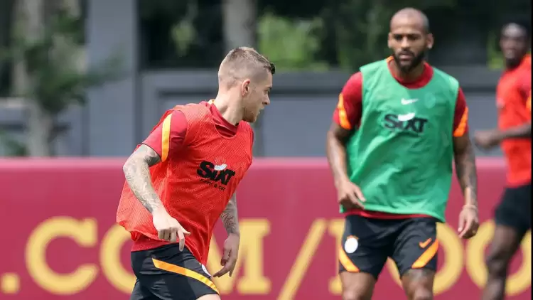 Galatasaray'ın yeni transferi ilk antrenmanına çıktı