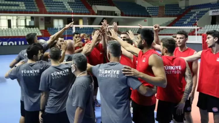 A Milli Erkek Voleybol Takımı, Avrupa Voleybol Şampiyonası için kampa girdi