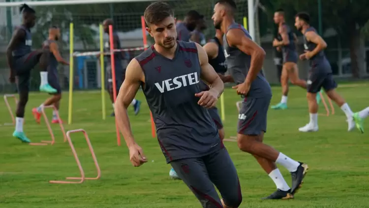 Trabzonspor'da Dorukhan Toköz ilk antrenmanına çıktı