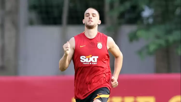 Galatasaray'ın yeni transferi Berkan Kutlu yeşil sahada! 