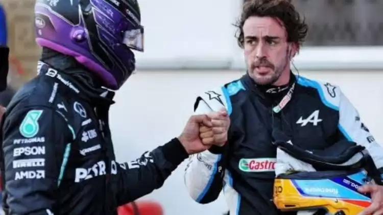 Alonso: "Hamilton, beni takip etmekte zorlandı"