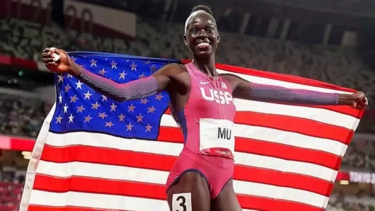 Kadınlar 800 metre finalini ABD'li Athing Mu kazandı
