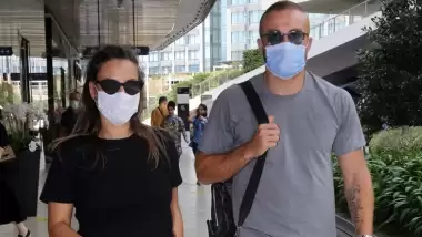 Beşiktaşlı Gökhan Töre'nin eşinden anlamlı hareket