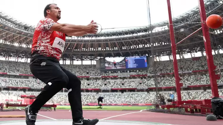 Eşref Apak, Tokyo 2020'yi 9. tamamladı