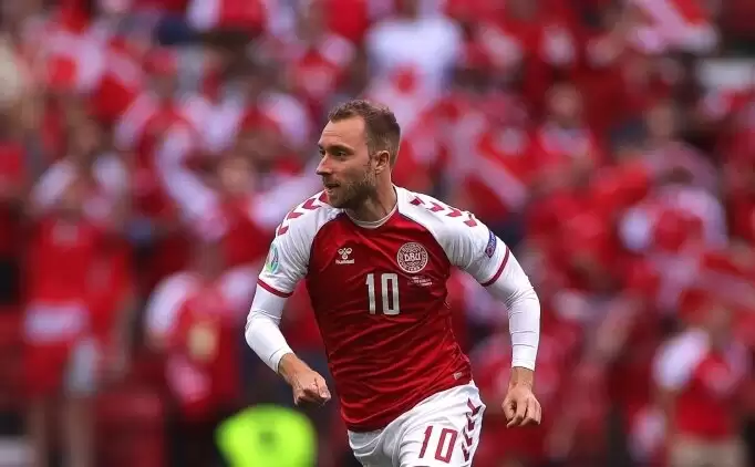 Christian Eriksen futbola Geri Döndü İşte Antrenmana Çıktığı Takım...