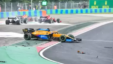 McLaren pilotu Ricciardo'dan Stroll'a alaycı teşekkür