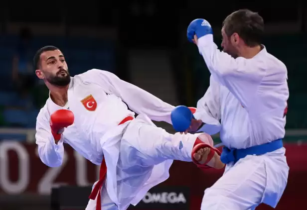 Olimpiyatlarda milli karatecimiz Uğur Aktaş finale yükseldi