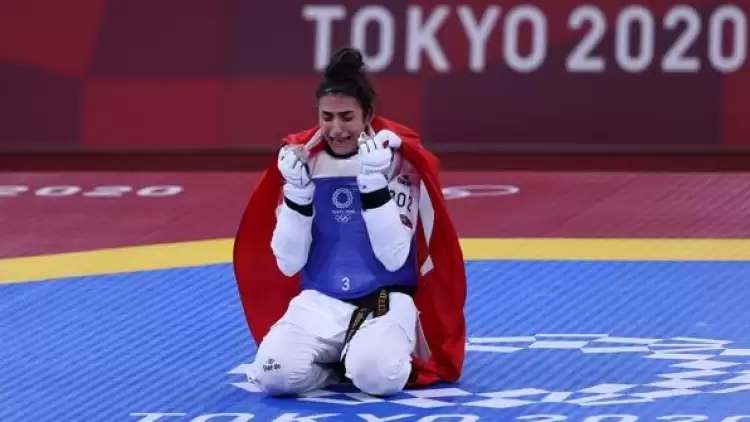 Hatice Kübra İlgün olimpiyat madalyasını babasına adadı