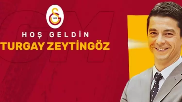 Galatasaray Erkek Basketbol Takımı Genel Menajerliği görevine Turgay Zeytingöz getirildi