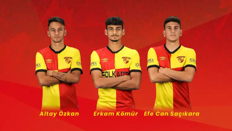 Transfer Haberleri: Göztepe 3 oyuncu ile profesyonel sözleşme imzaladı