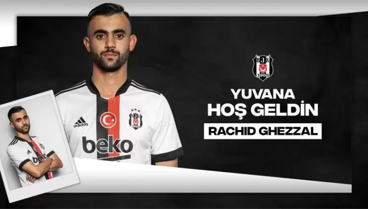 Beşiktaş, Rachid Ghezzal'ı transfer ettiğini açıkladı!