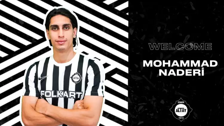 Altay, İranlı Mohammad Naderi'yi transfer etti