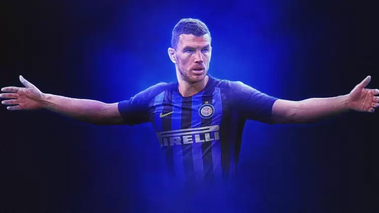 Trabzonspor'a güzel haber! Roma'nın golcüsü Dzeko Inter'e transfer oldu