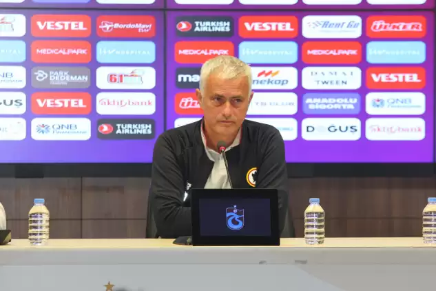 Jose Mourinho: "Trabzonspor, ne yapacaklarını bilen bir takım"