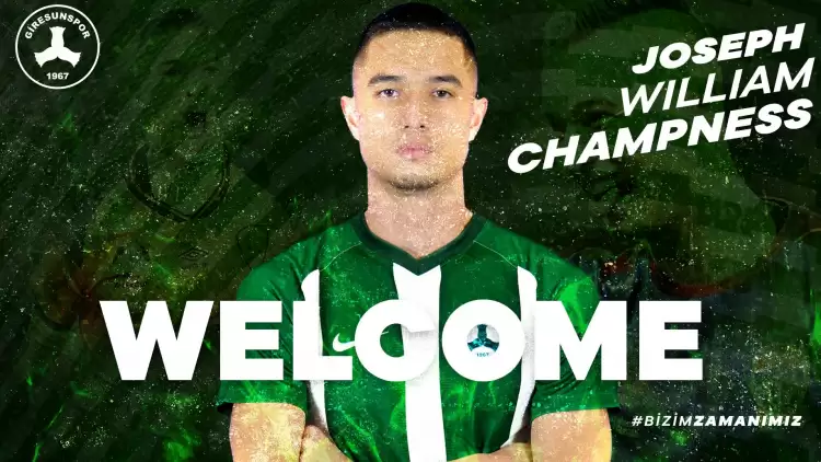 Giresunspor, Joseph William Champness’ı transfer etti