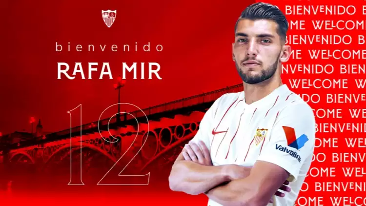 La Liga ekibi Sevilla, İspanyol forvet Rafa Mir'i transfer etti