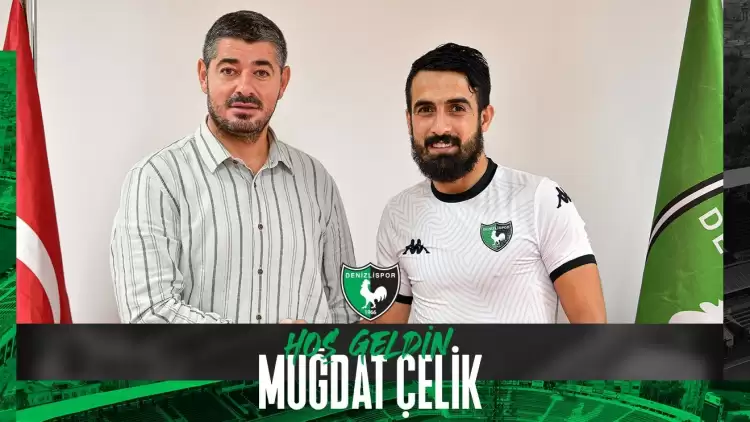  Denizlispor, Muğdat Çelik'i transfer etti