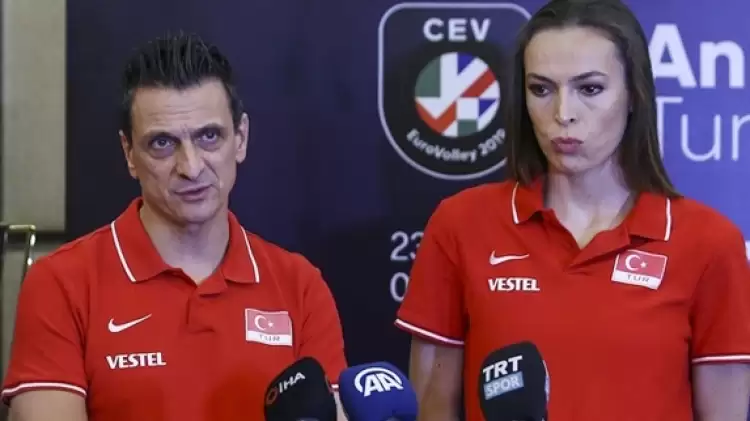 A Milli Kadın Voleybol Takımı'nda Guidetti ve Eda Erdem Dündar, açıklamalarda bulundu