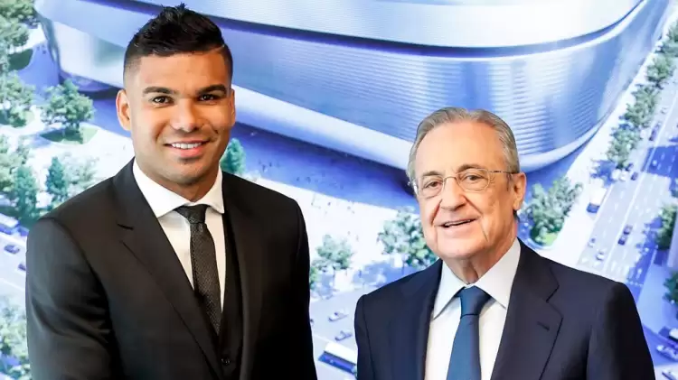 Real Madrid, Casemiro'nun sözleşmesini 2025'e kadar uzattı