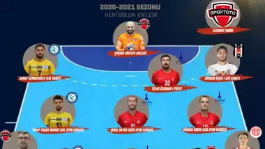 Hentbol Kadınlar ve Erkekler Süper Ligi'nde ödüller sahiplerini buluyor