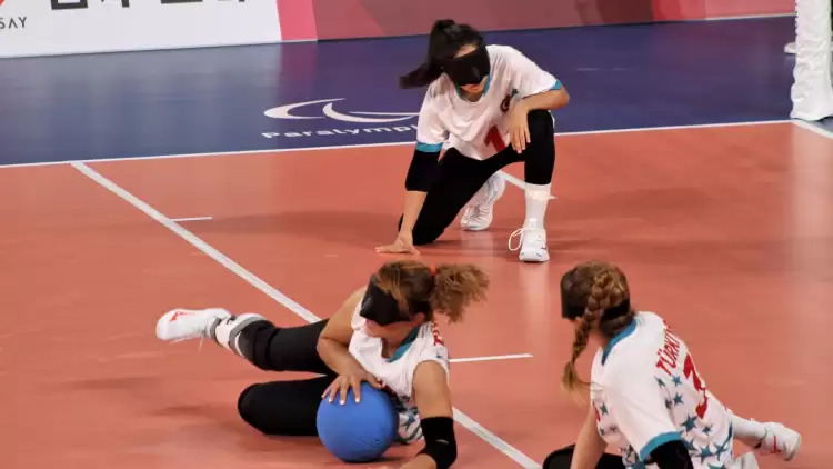 ABD'ye yenilen Goalball Kadın Milli Takımımız, grubu lider tamamladı