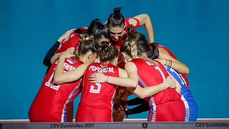 A Milli Kadın Voleybol Takımı'nın yarı finalde rakibi Sırbistan oldu