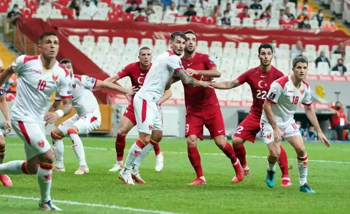 Dünya Kupası Elemeleri | Türkiye, Karadağ ile 2-2 berabere kaldı 