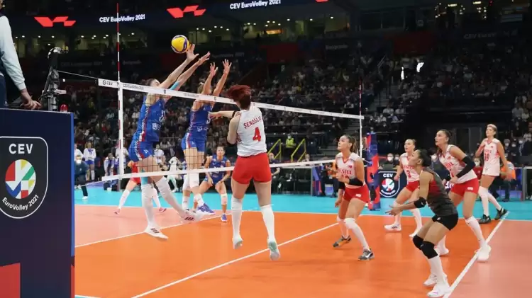 A Milli Kadın Voleybol Takımı, yarı finalde Sırbistan’a mağlup oldu