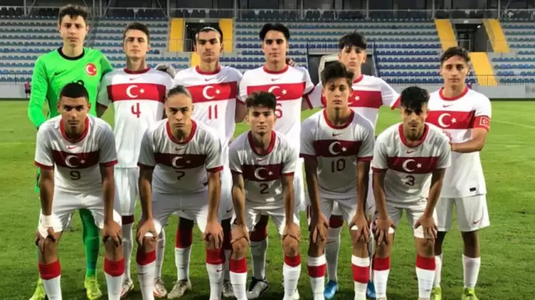 U17 Futbol Milli Takımı, Azerbaycan'ı farklı yendi