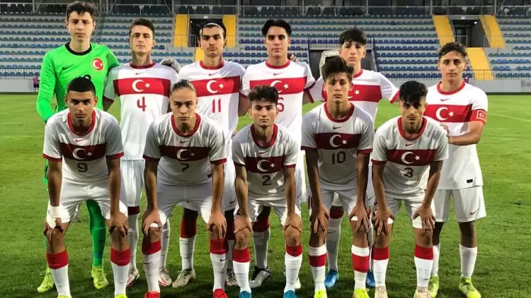 17 Yaş Altı Milli Futbol Takımı, Azerbaycan'ı 2-0 yendi