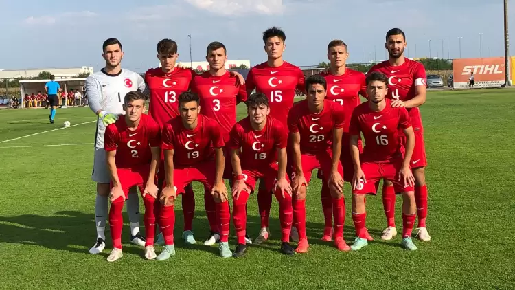 19 Yaş Altı Milli Futbol Takımı, Galler ile 2-2 berabere kaldı