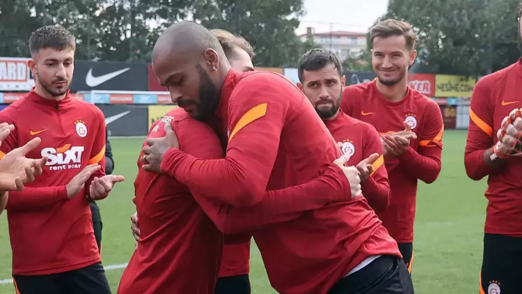 Galatasaray'da Marcao özür diledi Kerem'e sarıldı