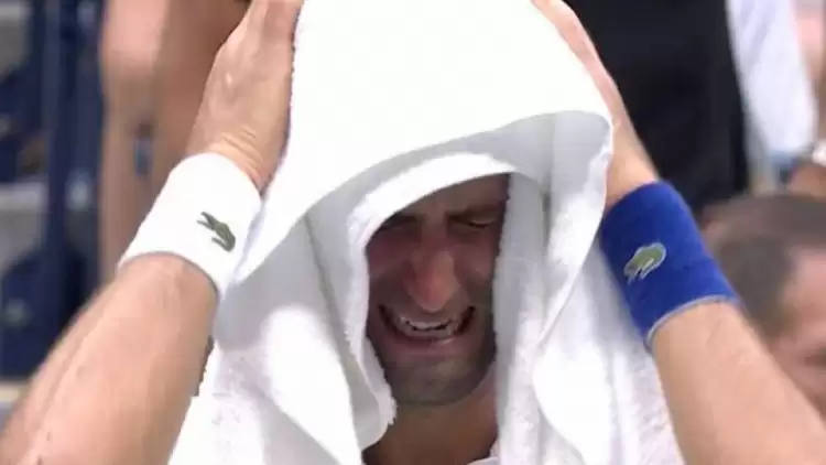 Novak Djokovic tarih yazamadı, hıçkıra hıçkıra ağladı
