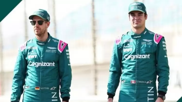 F1'de Sebastian Vettel ve Stroll, 2022'de Aston Martin'de kalacak