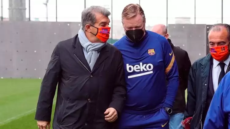 Barcelona'da Laporta'nın Koeman kararı belli oldu!