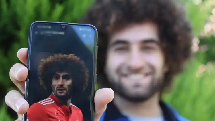 Belçikalı futbolcu Fellaini’nin benzeri Sinop’ta