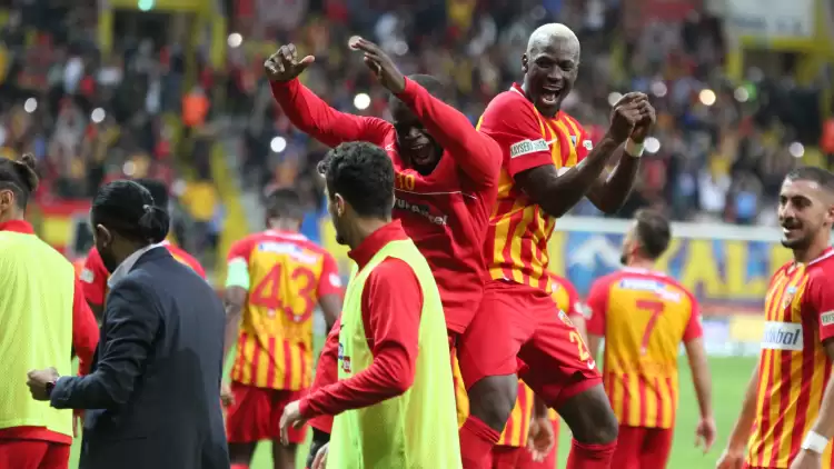 Kayseri'de tarihi maç! Galatasaray'a karşı lig tarihinde bir ilk