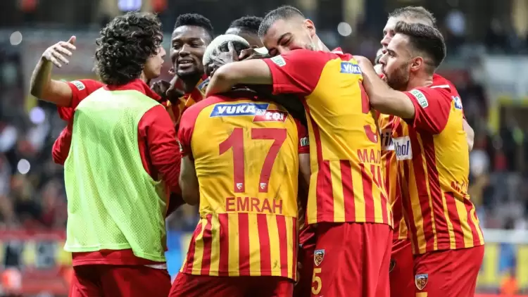 Kayserisporlu futblcular, Galatasaray galibiyetini değerlendirdi