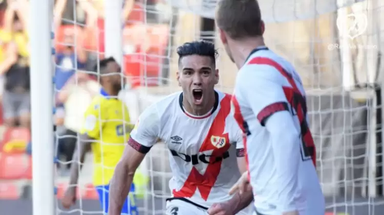 Radamel Falcao, Rayo Vallecano'da gollerine devam ediyor