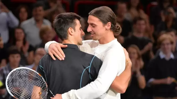 Zlatan Ibrahimovic'ten Novak Djokovic'e övgü: Onun kafası benim gibi çalışıyor