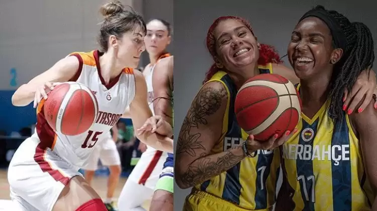 Kadınlar Avrupa Ligi'nde Fenerbahçe ve Galatasaray derbisi