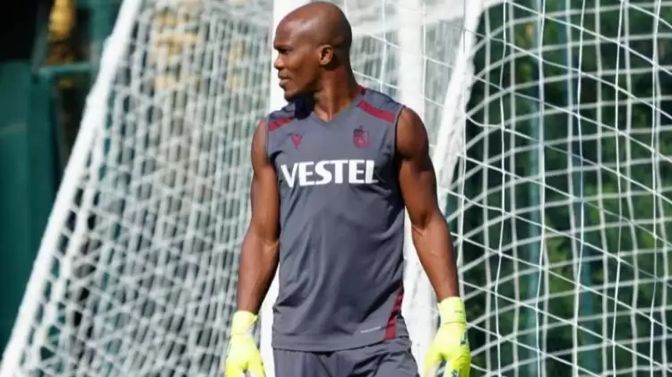 Trabzonspor'da Nwakaeme yeni bir şeyler deniyor: Kaleci oldu!