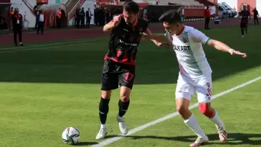 Gümüşhanespor ile Karşıyaka yenişemedi