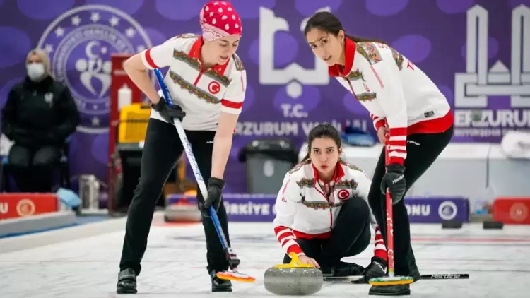 Curling Kadın Milli Takımı, Slovakya’yı 12-3 yendi