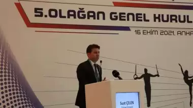 Suat Çelen, yeniden Cimnastik Federasyonu Başkanlığı’na seçildi