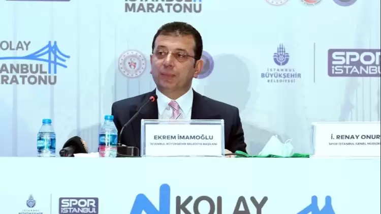 Ekrem İmamoğlu'ndan Olimpiyat açıklaması! N Kolay İstanbul Maratonu basın toplantısı gerçekleşti