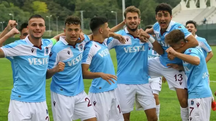 Trabzonspor U19 takımı Avrupa'da tur atladı