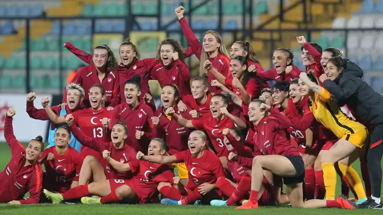 Türkiye 1-0 Bulgaristan I Kadın Milli Futbol Takımı maç sonucu 