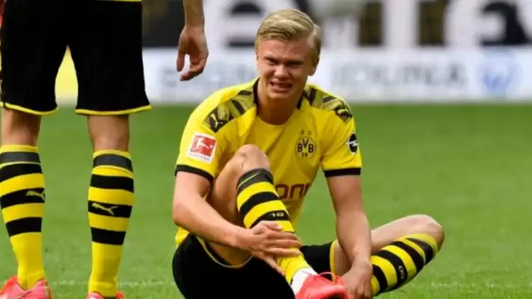 Dortmund'da Erling Haaland sıkıntısı! Kaç hafta yok?